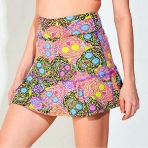 Dona Jo Jojo skort Esqueleto skeleton face print 2 (L)